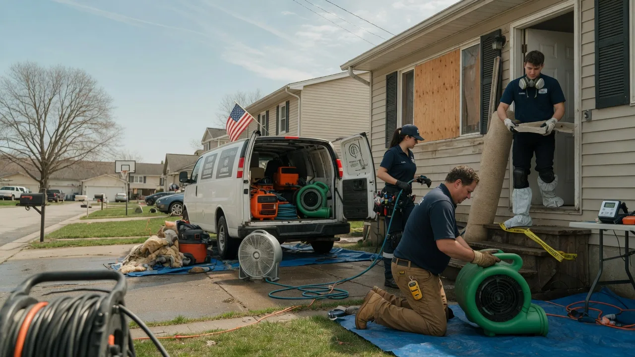 Water Damage Restoration in Haddam, KS near me